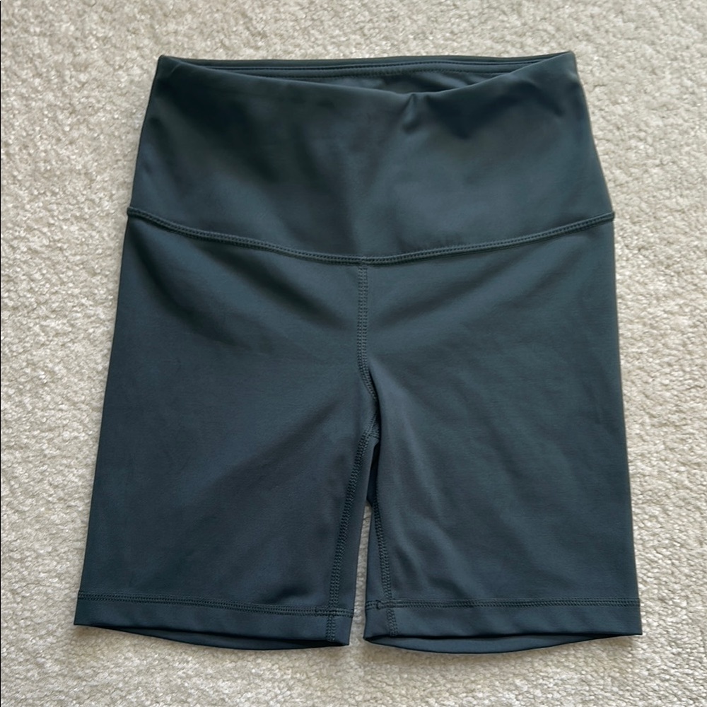 Yogalicious Lux Green Bike Shorts